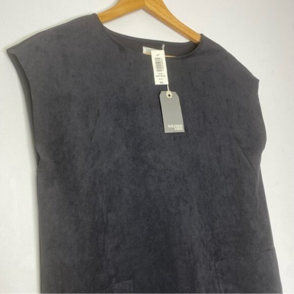NWT Aritzia Wilfred Free Black Nori Dress Women Size XS - Picture 5 of 8